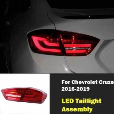 For Chevrolet Cruze 2016-2019 Tail Light Assembly LED Turn Signal Tail Lamp 2PCS — 第 1/4 张图片