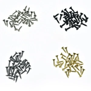 30 Premium Stainless Steel #3x3/8" Pickguard/Backplate Screws for Gibson LesPaul - Picture 1 of 17