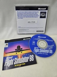 Microsoft Flight Simulator 98 - Microsoft Windows CIB Complete Tested Game PC - Picture 1 of 6