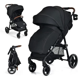 5-Point Harness Lightweight Infant Stroller with Foot Cover and Adjustable Backr - Picture 1 of 6
