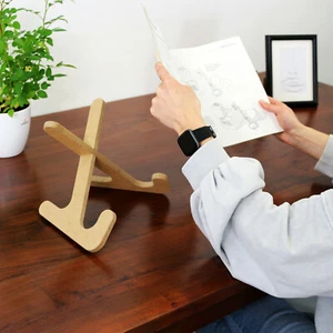 Book Stand ONE  Buchständer, Kochbuch Ständer, Tablet Halter, Schulbuch, Display - Bild 1 von 10