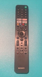Control remoto genuino Sony KD43X80J XR65A80J XR65X95J KD50X80J RMF-TX520U - Imagen 1 de 5