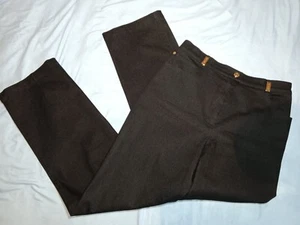 St. John Sport Wide Leg Stretch Jeans Woman's 8 Tummy Control High Rise Black - Picture 1 of 21