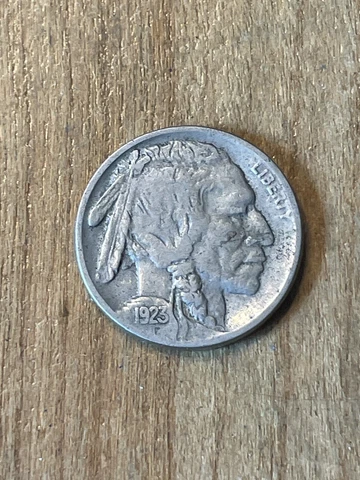 1923 Buffalo Nickel VF Cover