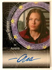 Stargate SG-1 Season 6 Autograph Card A41 Ona Grauer as Ariana