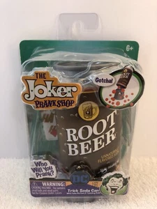 DC Comics Joker Prank Shop Trick Soda Can 2020 Batman Root Beer False Bottom NEW - Picture 1 of 4