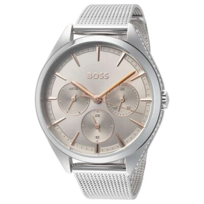 Reloj pulsera BOSS Hugo Boss® para mujer Saya 37 mm acero inoxidable fecha 1502638 Foto 1 de 4