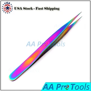 TIT Tweezers Set Professional Stainless Steel Eyebrow Hair Pluckers - Picture 1 of 2