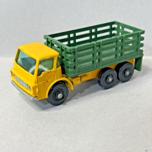 Vintage 1976 Lesney Matchbox Superfast No 4 Dodge Cattle Truck grün gelb - Bild 1 von 4