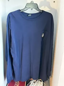 Vintage Polo Ralph Lauren Long Sleeve Shirt Embroidered Polo Bear Mens XL Blue - Picture 1 of 5