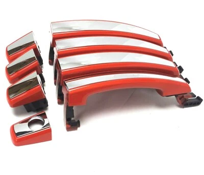 2012-16 Chevrolet Sonic Sedan Chrome Door Handle Kit Victory Red 95964666  — 第 1/4 张图片