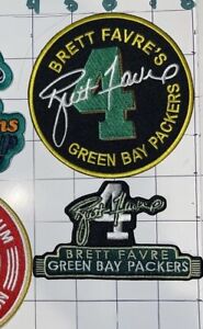 Packers Brett Favre,  CHOSE One(1) Specialty Iron On Patch