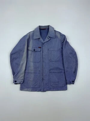 1980’s Vintage Sun Faded Spilag Chore Work Jacket - Image 1 of 4