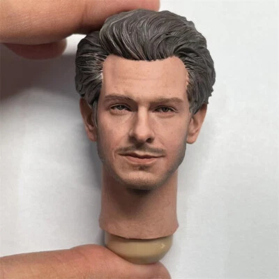 精致绘画 1/6 比例蜘蛛侠安德鲁·加菲尔德头饰雕塑适合 12 人偶 — 第 1/3 张图片