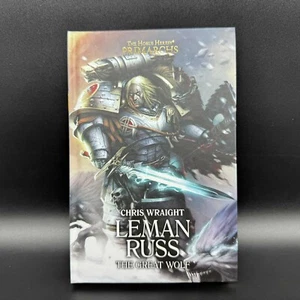 Black Library Leman Russ The Horus Heresy Primarchs HB Book - Imagen 1 de 2