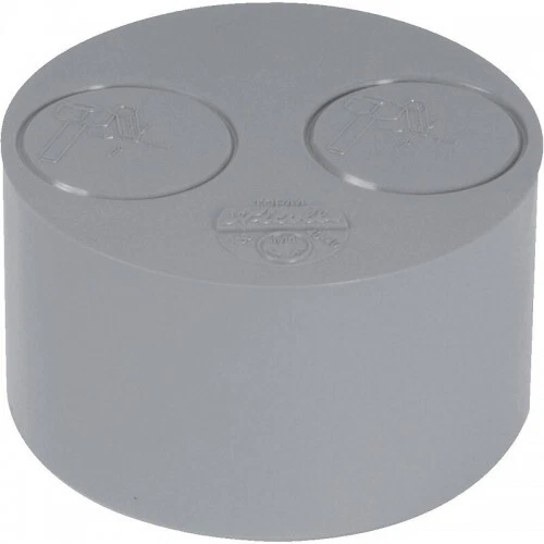 Tampon PVC de réduction mâle / femelle à désoperculer Ø 93/40/40 - TTOP44 NICOLL