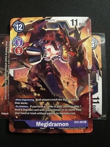 Digimon TCG BT5 - Megidramon BT5-083 R - NM Condition - Picture 1 of 6