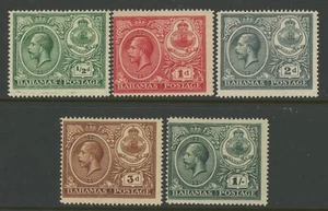 BAHAMAS, COMO NUEVO, #65-69, OG LH, CS/5, PERFECTO 14, LIMPIO Y SÓLIDO - Imagen 1 de 1