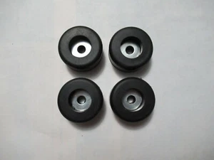 4 parachoques de goma de diamante de 1 1/2" muy grandes con pies de goma de lavadora integrados CT103 - Imagen 1 de 6