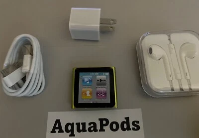 BRAND NEW- Apple iPod Nano 6th Generation 8GB-  GREEN  - NEW BATTERY INSTALLED - Image 1 of 2