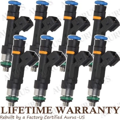 x8 OEM BOSCH Fuel Injectors for 2003 2004 Ford F-150 5.4L V8 0280158044 F150 - Image 1 of 4
