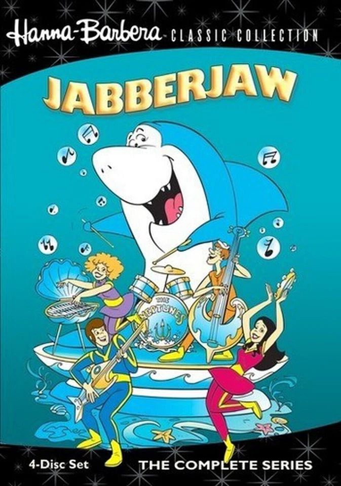Jabberjaw The Complete Series 4xDIscs HANNA BARBERA  New Region 4 DVD - Image 1 of 1