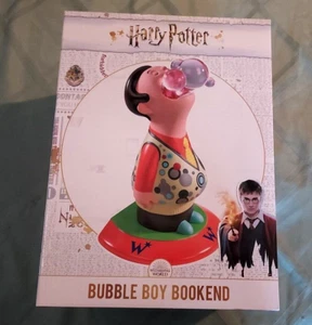 2002 Harry Potter Bubble Boy Buchstütze Wizarding World The Noble Collection Neu in OVP - Bild 1 von 7