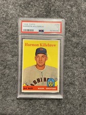 Harmon Killebrew 1958 Topps #288 PSA 3 Washington Senators Minnesota Twins