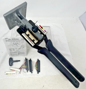 AMP MI-1 50 Pin Butterfly Multi Insertion Crimp Portable Hand Tool - Picture 1 of 6
