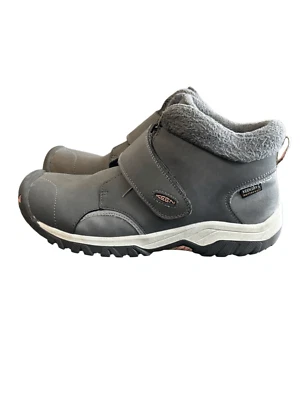 Keen Kootenay Impermeable Gris Gamuza Invierno Botas de Nieve Botas de Nieve Niñas Juveniles Talla Foto 1 de 4