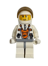 LEGO Space Minifigure - Mars Mission Astronaut - 5619 7646 7645 mm012