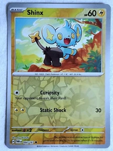 Shinx 066 Twilight Masquerade Reverse Holo Pokémon TCG - Picture 1 of 4