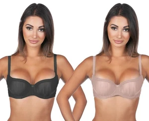 Panache Cleo Maddie Underwire Molded Balconette Bra Style 7201 - Picture 1 of 9
