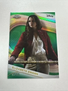 2025 Topps Chrome Disney Elizabeth Swann #4 /99 Green Parallel Mint - Bild 1 von 6