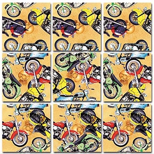 Rompecabezas de 9 piezas B Dazzle Classic Motorcycles Scramble Squares Foto 1 de 1