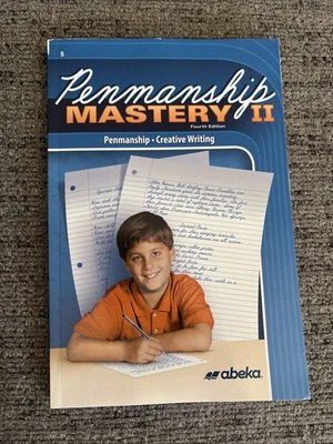Abeka Penmanship Mastery II 4th Edition for Grade 5 Excellent Condition - Image 1 of 3
