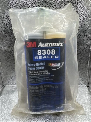 Sellador de costuras automotrices de cuerpo pesado 3M 08308, pasta, negro, cartucho de 200 ml nuevo Foto 1 de 2