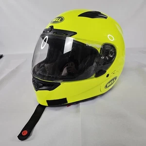 Bell Motorcycle Helmet With Mips Technology Hi-Vis Yellow Size M 57cm-58cm READ⬇ - Picture 1 of 16