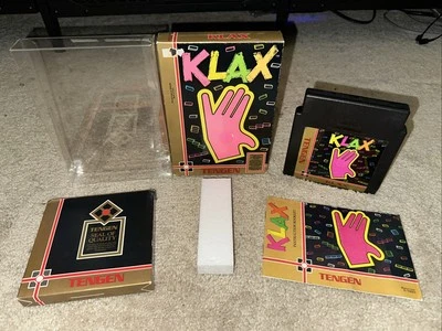 Klax - Nintendo NES Video Game - CIB Complete in Box Tengen 1990 - Image 1 of 4