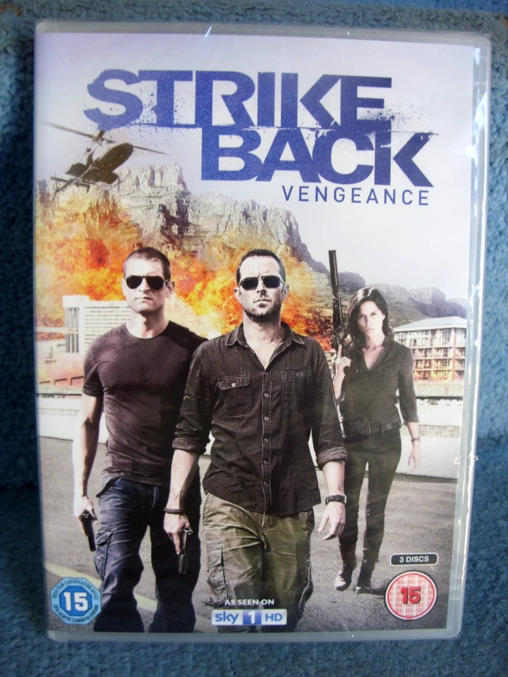 Strike Back Vengeance (DVDR2) 3Discs 2012 Rhona Mitra 445mins (BARGAIN) - Image 1 of 4