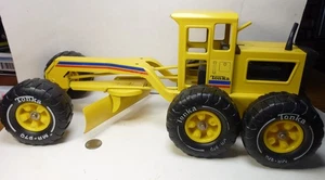 Tonka Road Grader Vintage MR-970 Pressed Steel w/ Rare Sticker Package VNM - Bild 1 von 12