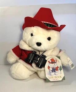 Vintage Santa Bear 1995 Dayton Hudson Christmas Conservation Bear W/ Tag & Bag - Picture 1 of 13
