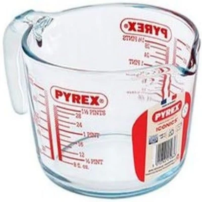 Pyrex Glass Measuring Jug 1L Transparent - Image 1 of 2