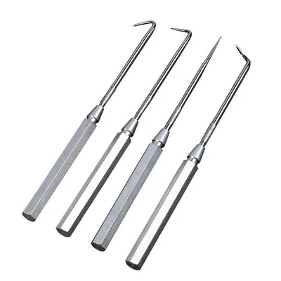 Automotive Pick and Hook Tool Set with Comfortable Grip for Precision Tasks - Image 1 of 4