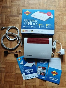 FRITZ!Box 7590 AX Wi-Fi 6 DSL-Router mit 2.400 MBit/s - Photo 1/9
