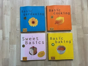 4x von GU : Basic cooking / Basic gardening / Basic baking / Sweet basics - Bild 1 von 3