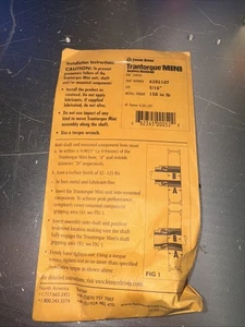 TRANTORQUE FENNER 6202710 SCHLÜSSELLOSE BUCHSE 11 MM NEUE TASCHE, LO1 - Bild 1 von 3