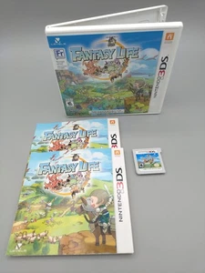 Fantasy Life (Nintendo 3DS, 2014) CIB Complete - Tested  & Working Like New  - Picture 1 of 2