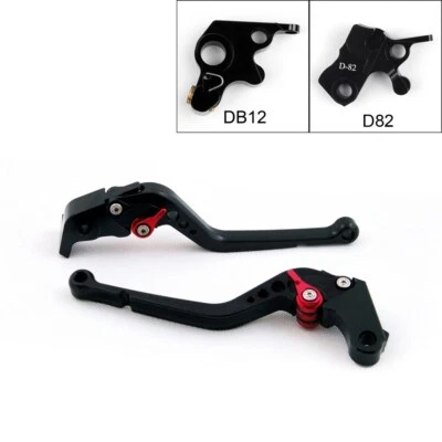 Long Brake Clutch Levers For Ducati 821 MONSTER/Dark/Stripe 2014-2016 Black #3 Foto 1 de 4