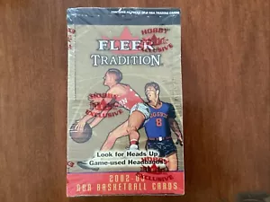 2002-03 Fleer Tradition Basketball Hobby Box - Picture 1 of 5